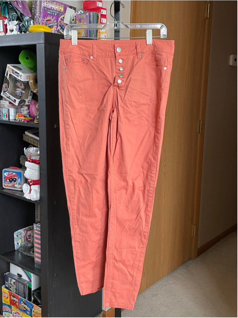 Women's rue21 Orange High Waist Jeggings Juniors 9